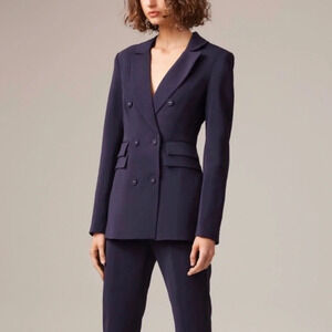 C/MEO COLLECTIVE‎ Navy Blazer Double Breasted Medium